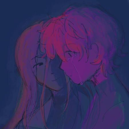 coloured sketch