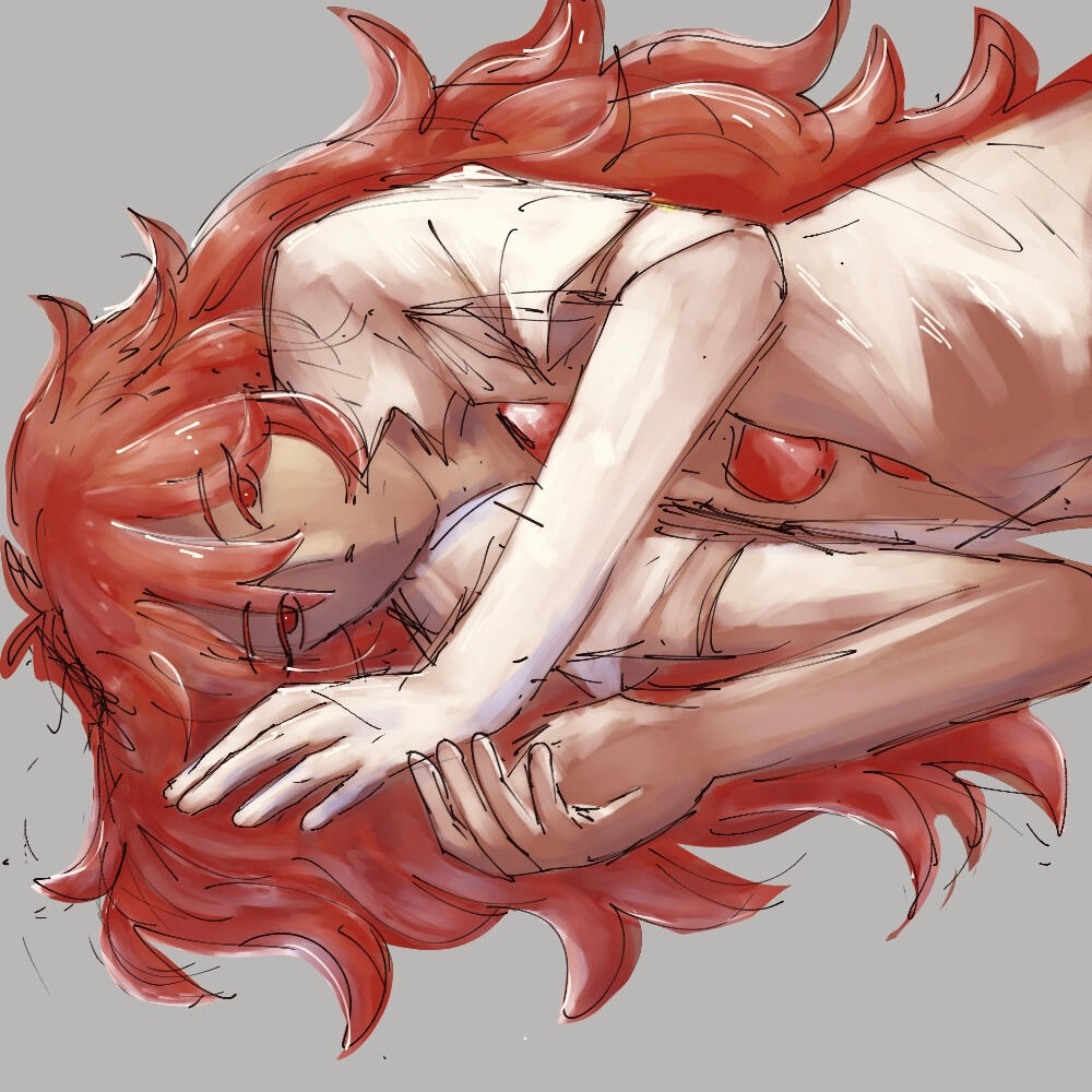 coloured sketch